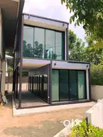 (Portable house) Prefab home -Farmhouse (Wooden House) porta cabin