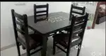 4 CHAIRS DINING TABLE AVAILABLE IN STARF FURNITURE