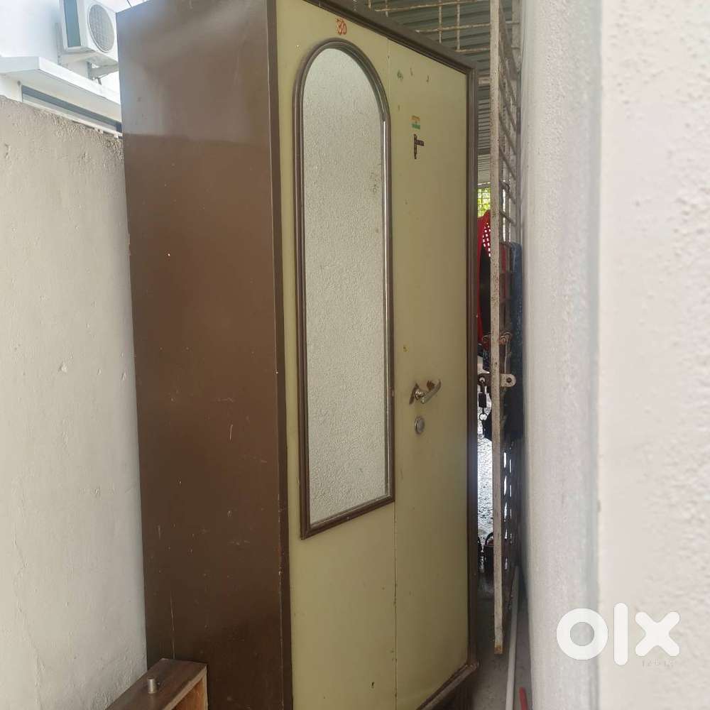 Double door iron almirah
