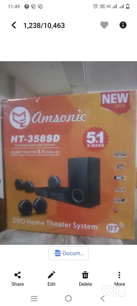 5.1 home theatre