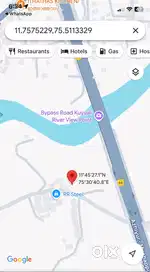 1.1 acre for sale in prime location in thalassery