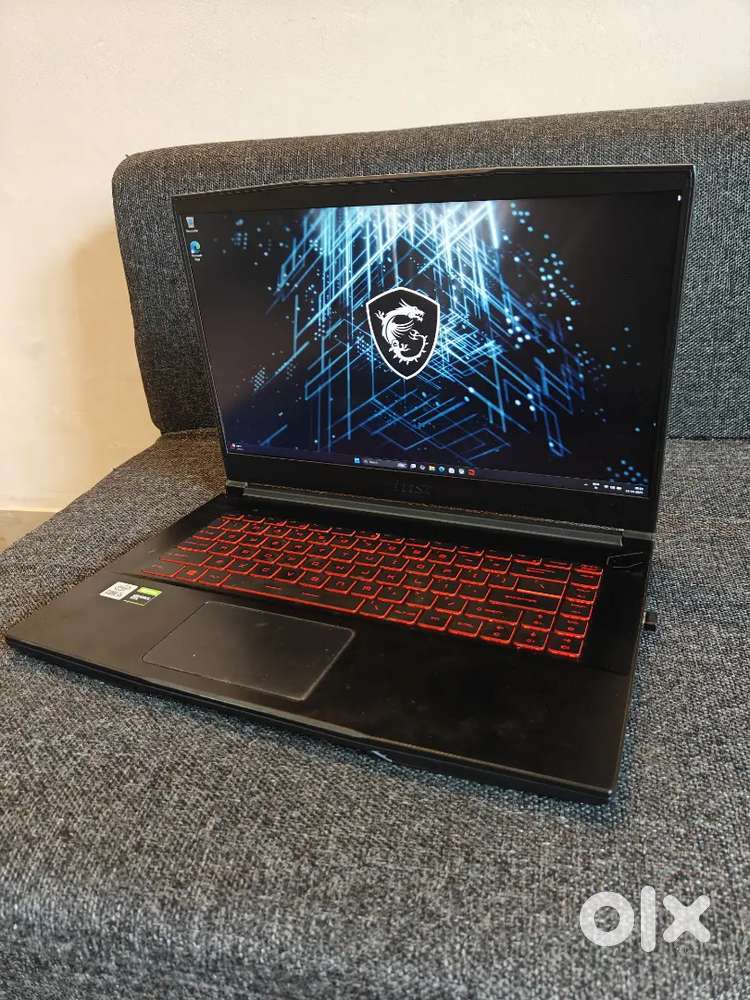 MSI Laptop i5-10500H, 4GB graphics card, 16GB RAM,  250 GB SSD