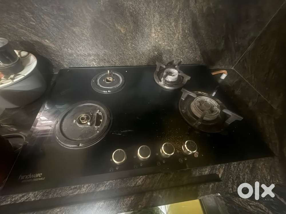 Hindware glass top stove