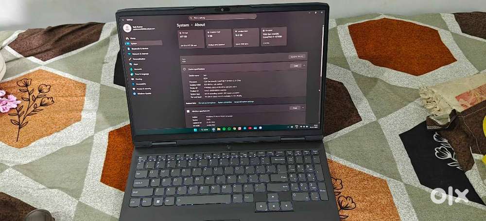 Lenovo IdeaPad Gaming 3 (i7 12700H and RTX 3060)