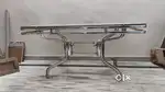 Imported stainless steel dining set -with 6chairs