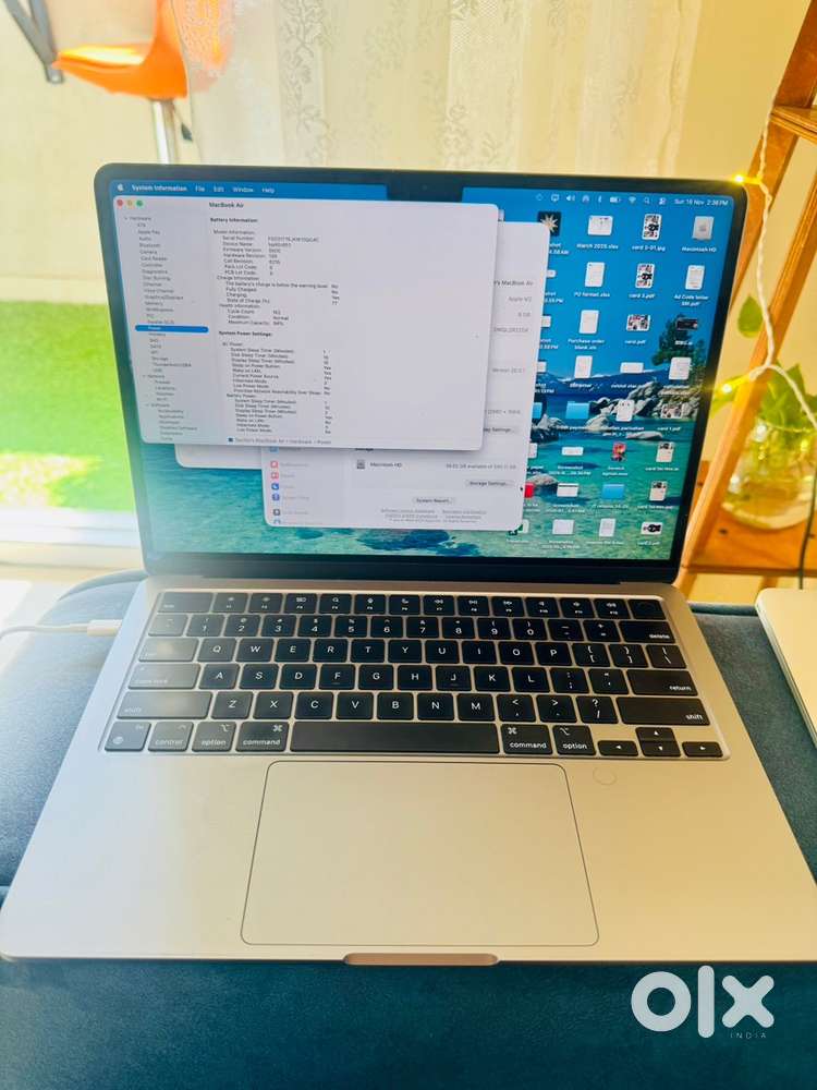 Apple Macbook Air M2 chip(under Apple care plus till Aug 2026)