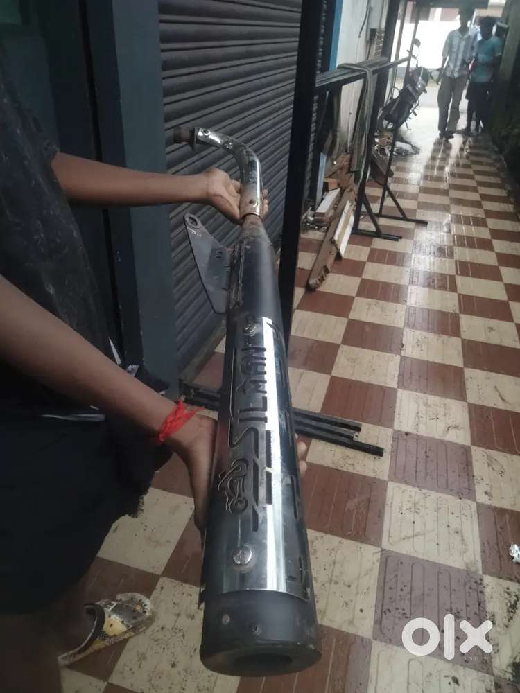 Splendor bike silencer for sell...2 month used