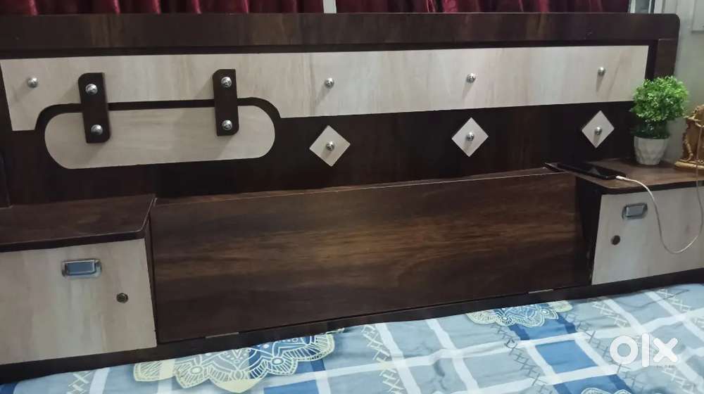 Wooden Double Bed