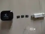 Wings Beatspods,sony 16GB pendrive,Memory card are 8,8 and 32GB