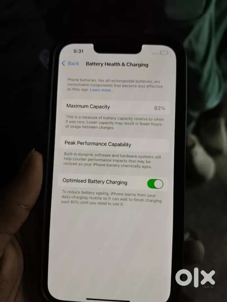 iPhone 13 new phone good condition