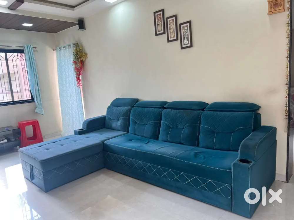Sofa with lounger