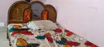 4*6 wood bed and 6feat biruva