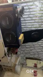 Bass pioneer 4 component 2 speaker 2 amp