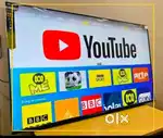 Frameless New Led TV 32,40,43,50,55android FHD Voice Remote Bluetootht