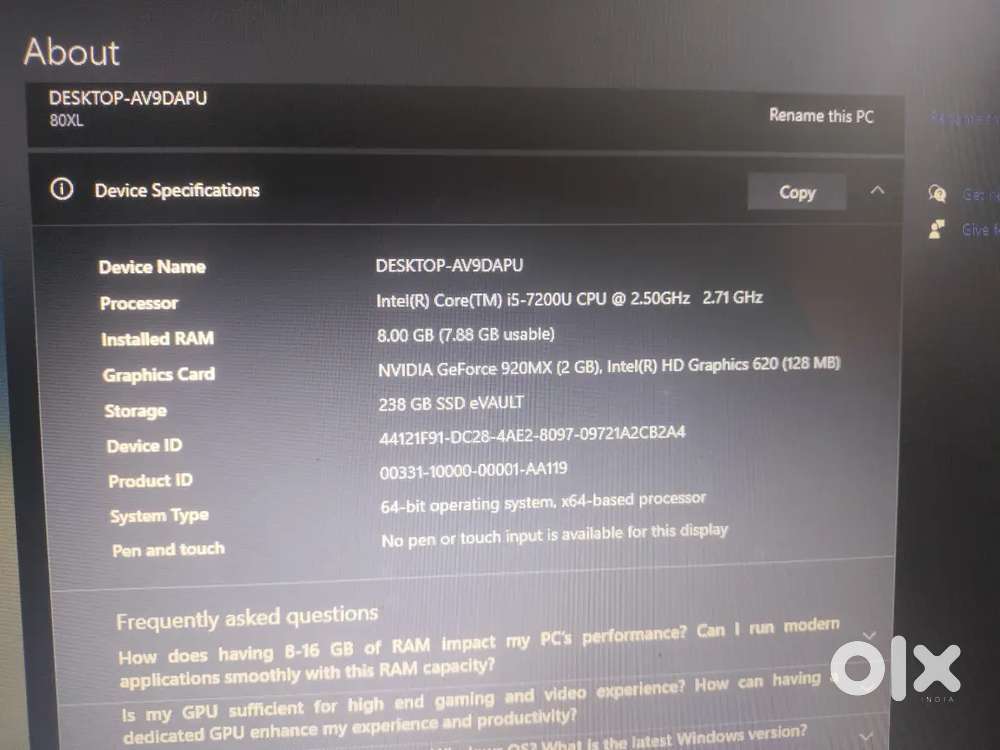 Lenovo IdeaPad 320
