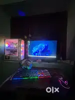 Gaming pc with full rgb lights there is no issue