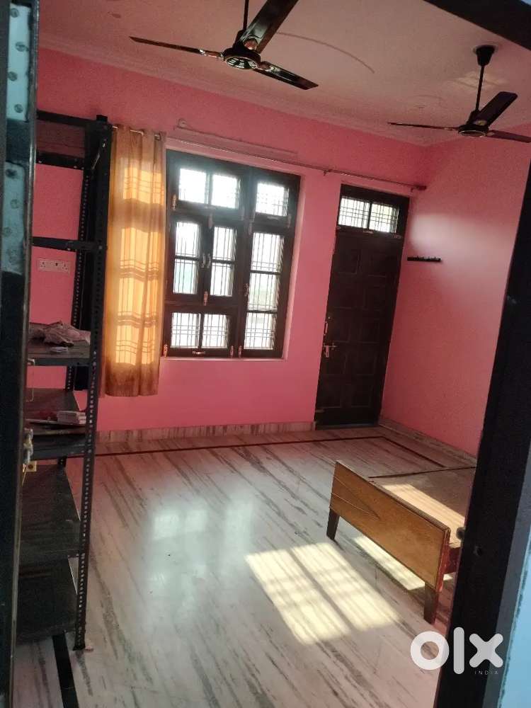 2bhk room with attached bathroom and balcony.