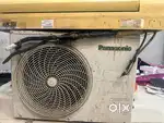 A voltas indoor & panasonic outdoor well condition