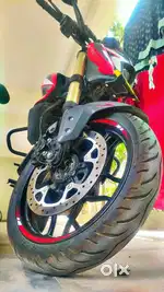 NS400 Racing Red fast sale. ,with helmet,,