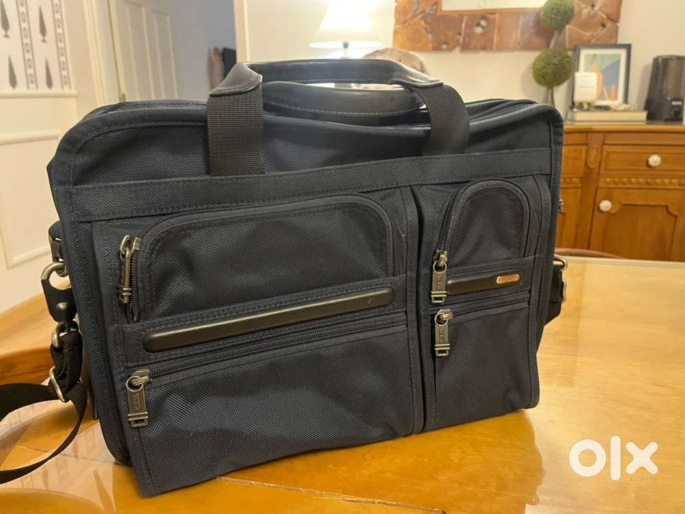 Tumi laptop bag.