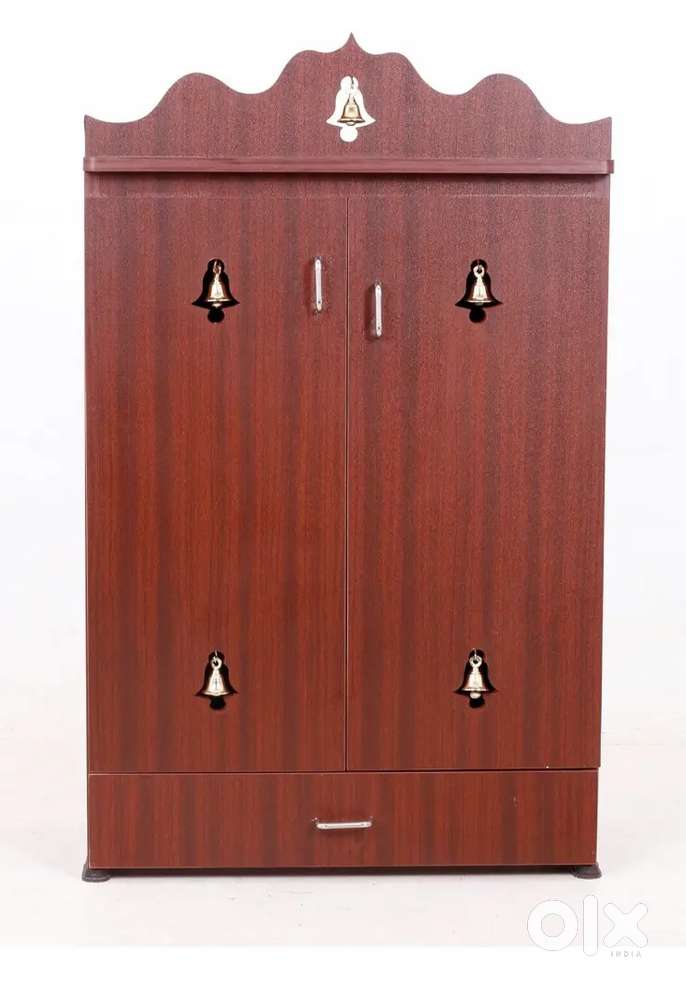Elegant Wooden Pooja Mandir for Sale – Rosewood Finish