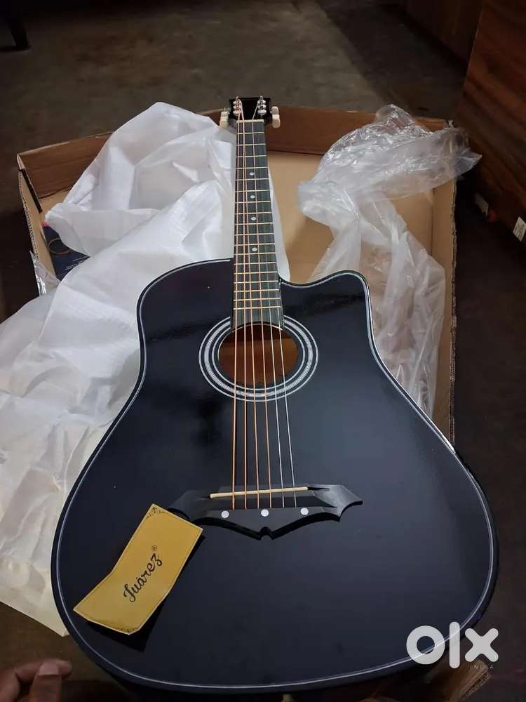 Juârez Acoustic Guitar Kit, JRZ38C/BK 38 Inch Cutaway