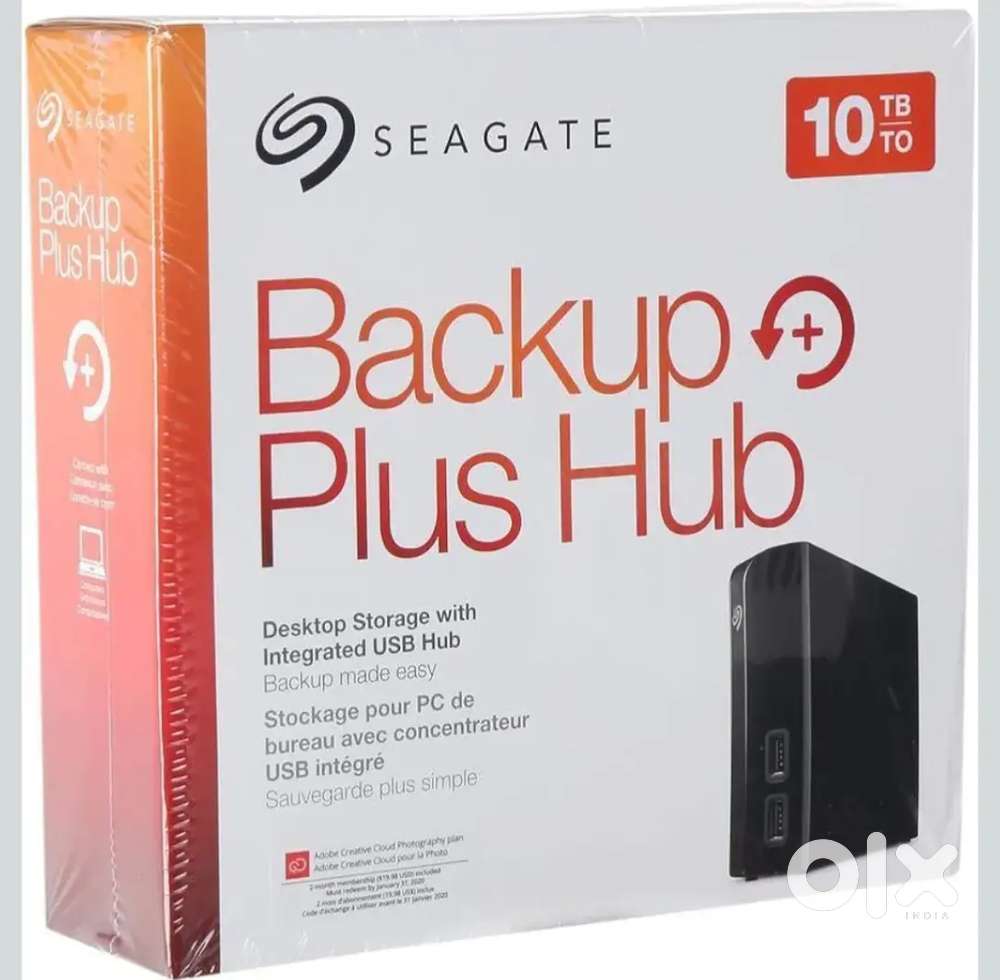 Seagate One Touch Hub 10TB Desktop External HDD
