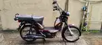NEW TVS XL 100 HEAVY DUTY,
COLOUR BROWN,
MODEL 13 AUGUST 2018
