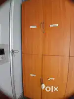 Wooden double door cupboard