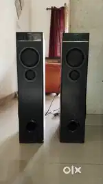 Philips Audio Spa9080B Bluetooth Multimedia Tower Speakers (Black)