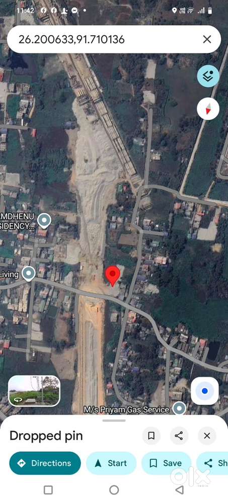 4katha 8Lecha myadi land, North Ghy 6lane 1st plot