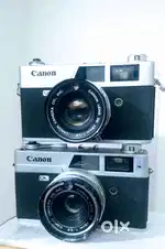 CANON CANONET QL 19 & CANON CANONET QL 25-RANGEFINDER 35mm Film CAMERA