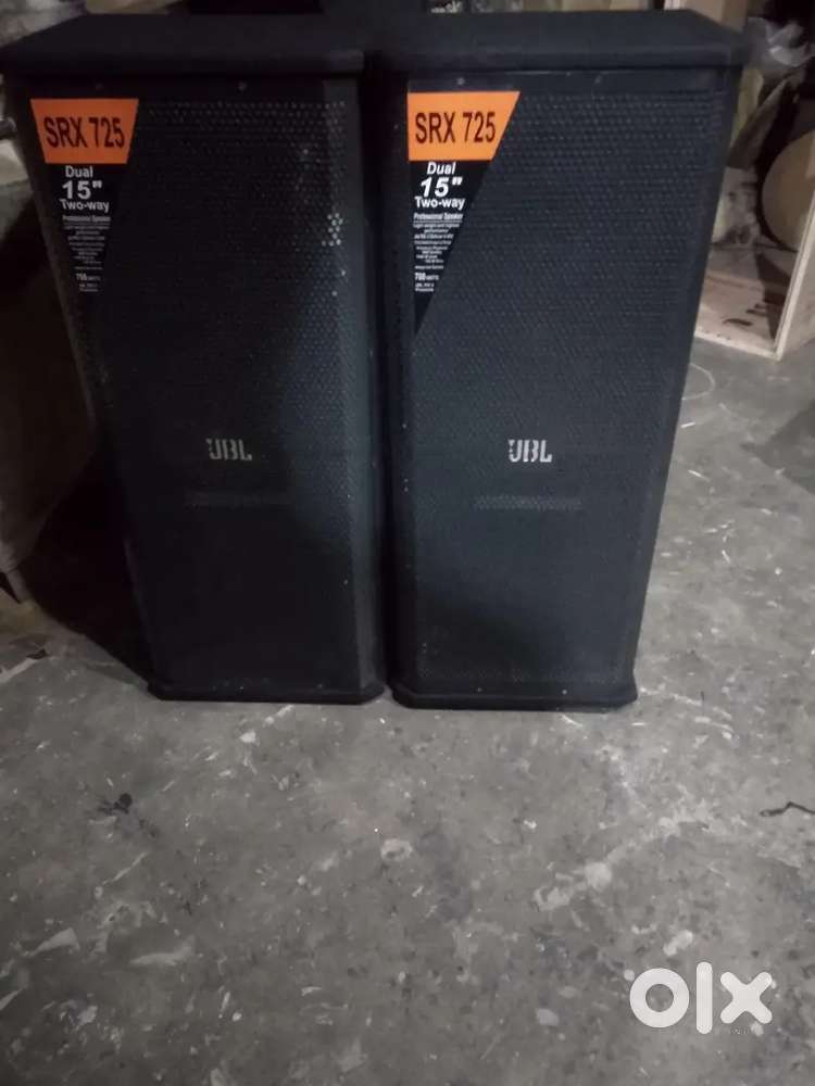 New Dual 12inch DJ JBL box COMPLETE kam se kam ret me