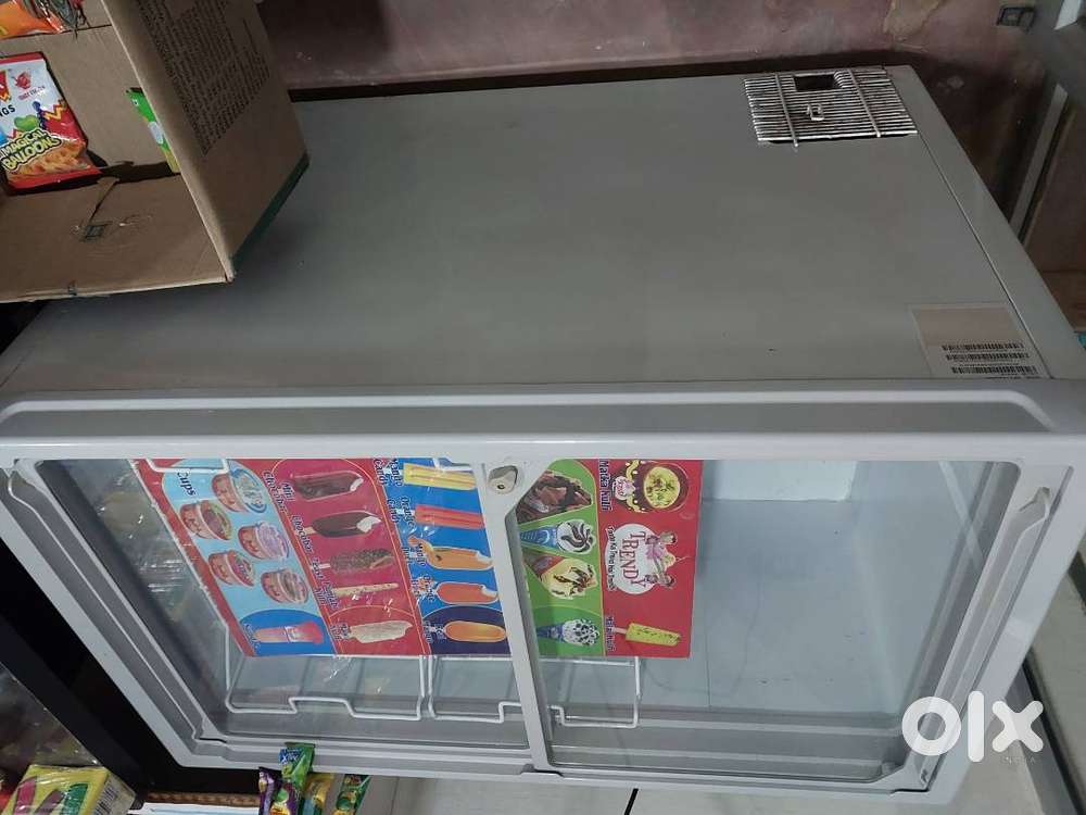 COMMERCIAL FRIDGE NEW DEEP FRIDGE AND DISPLAY FRIDGE and wooden Racks