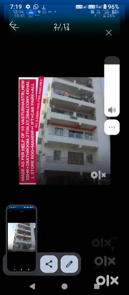 Very new Fully Furnished 4BHK 2BathRoom 2Balcony Lift SecurityGuard