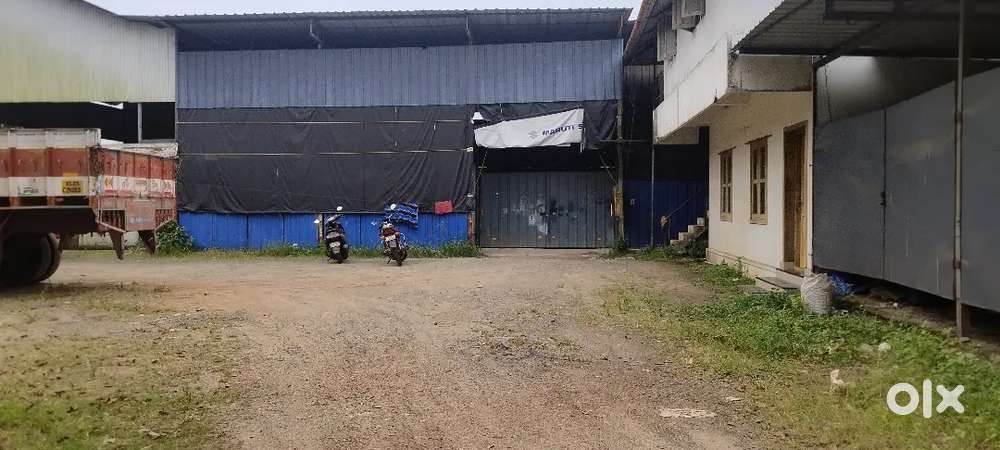 Godown and house for sale