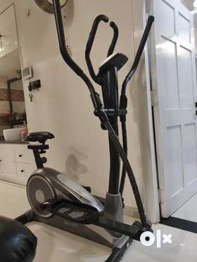 A well working cycle machine to pedal at home and stay fit .