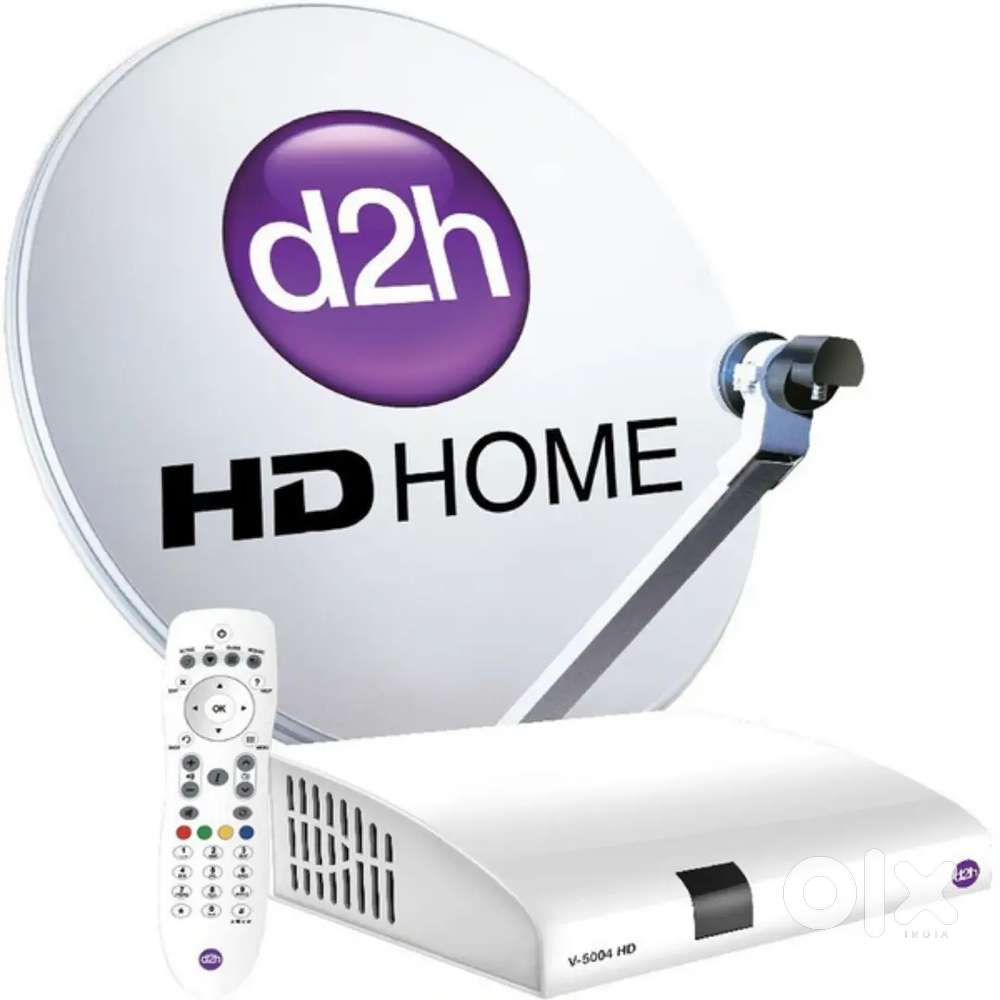 “Videocon D2H HD Set Top Box + Dish Antenna (Complete Working Setup)”