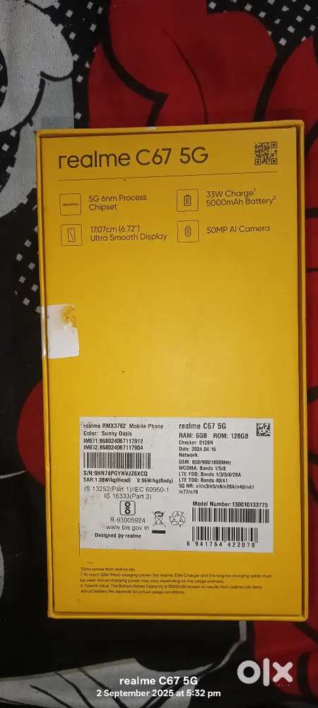 Realme C67