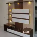 1/3 BHK flat in full furniture and all work solution is