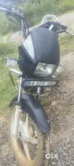 Hero company Splendor Plus vehicle in 2018 model