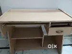 Wood study table with chair