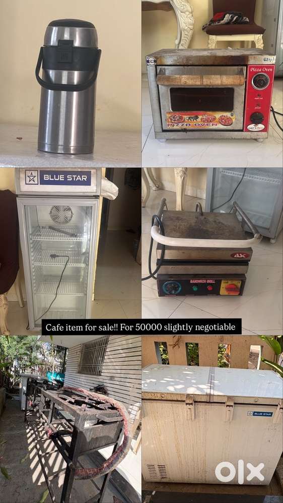 Cafe items for sale