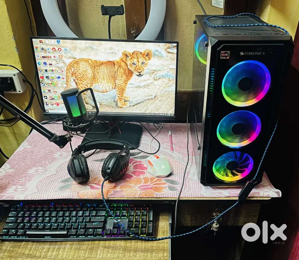 GAMING PC SET ALL PRODUCT IN WARRANTY