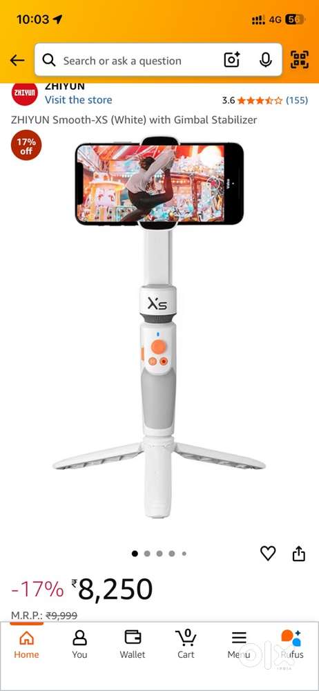 ZHIYUN SMOOTH XS GIMBAL