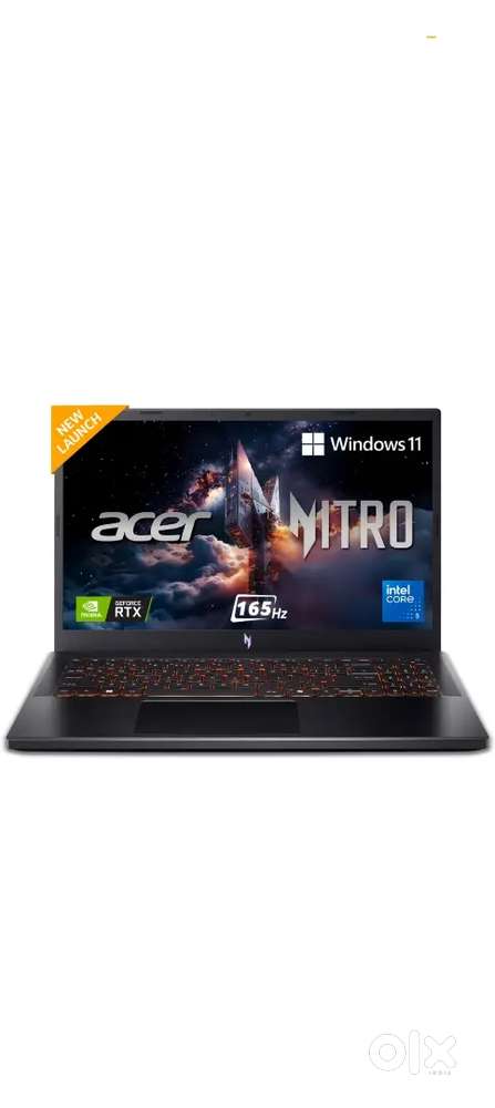 Almost New Acer Nitro V 15 Gaming Laptop – i7  RTX 4050  16GB RAM