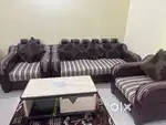 Sofa set and Italian marble teapoy
