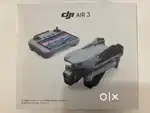 DJI AIR 3 FLY MORE COMBO DRONE RC2 BUNDLE BOXED