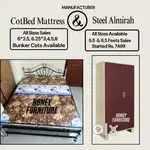 KK Nagar - Steel Cot Bed Mattress all area delivered available