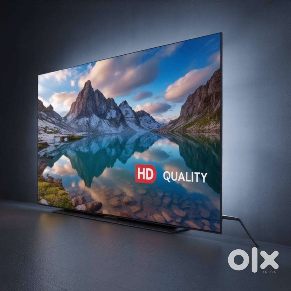 40 inch smart android frameless led tv with 600 live channel free